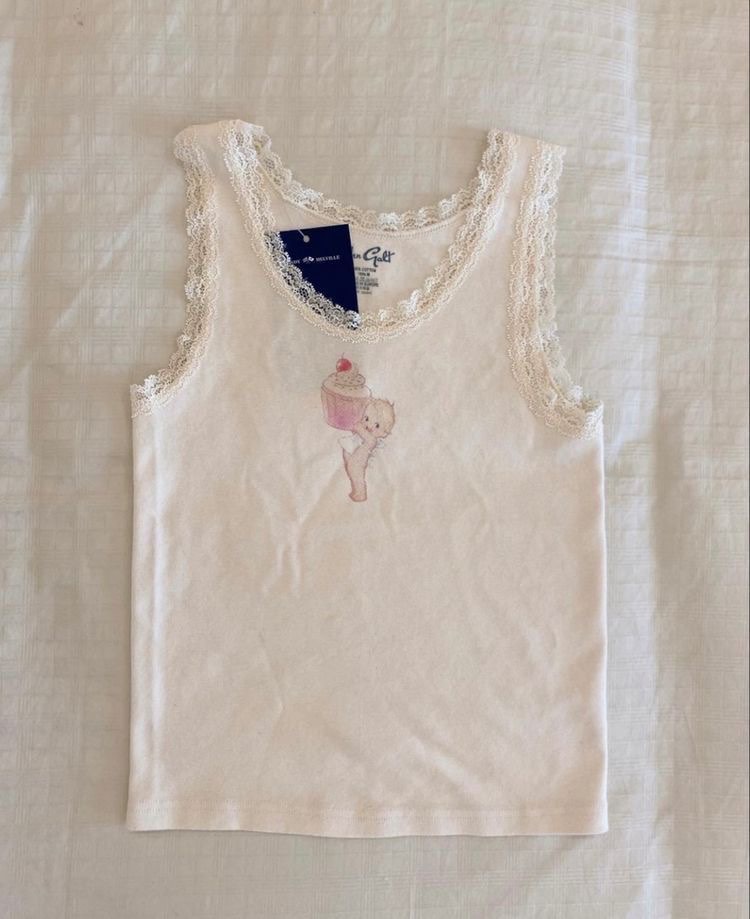 brandy melville sonny angel kewpie ronnie tank on Carousell