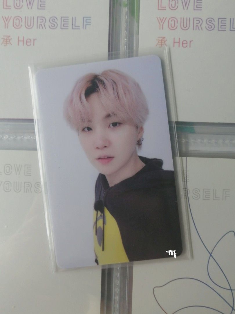 BTS SUGA YOONGI BUTTER HYBE INSIGHT LUCKY DRAW PHOTOCARD, Hobbies 