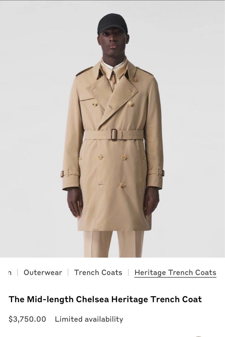 Burberry Chelsea Trench Coat