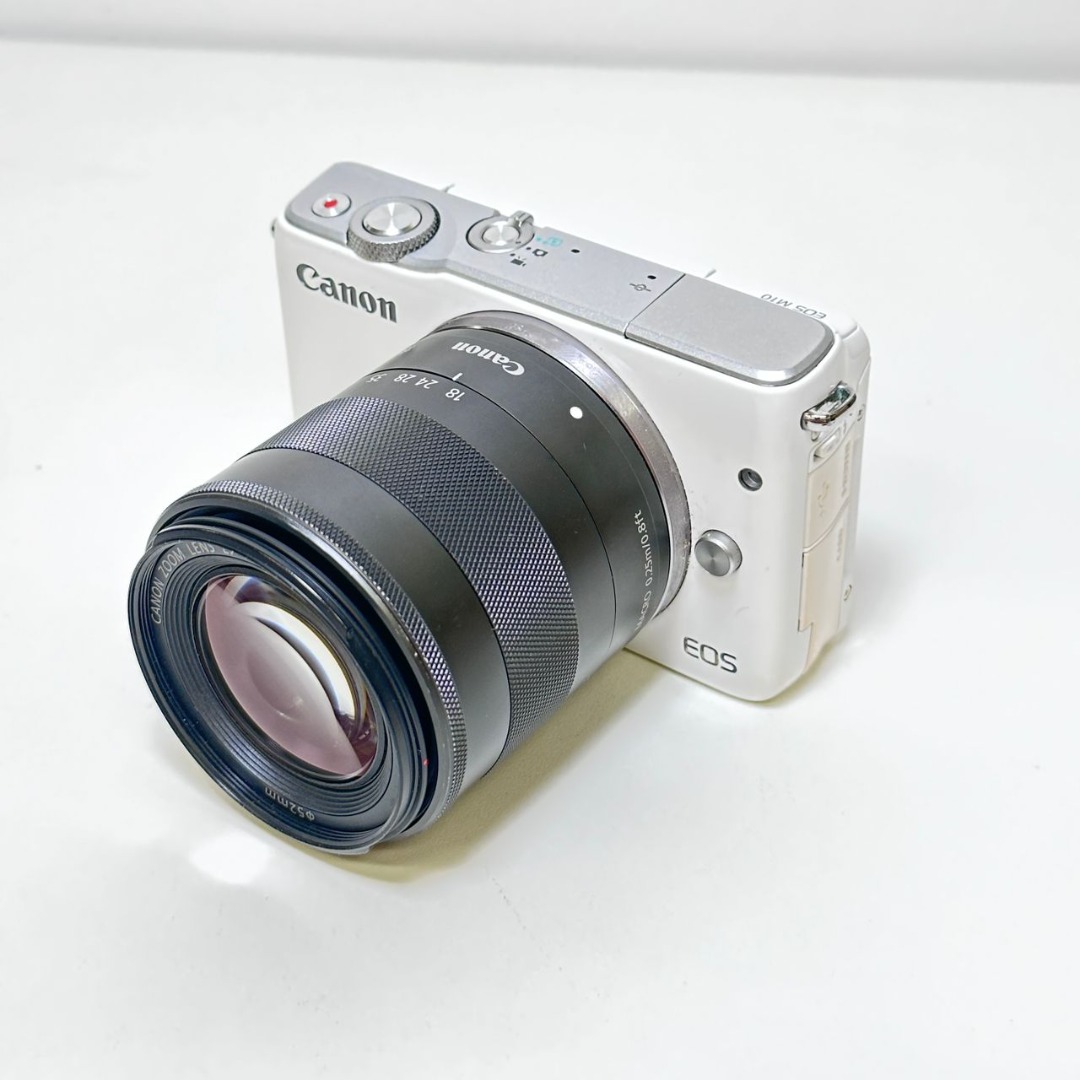 Canon EOS M10 with 18-55mm Kit Lens, Photography, Cameras on Carousell