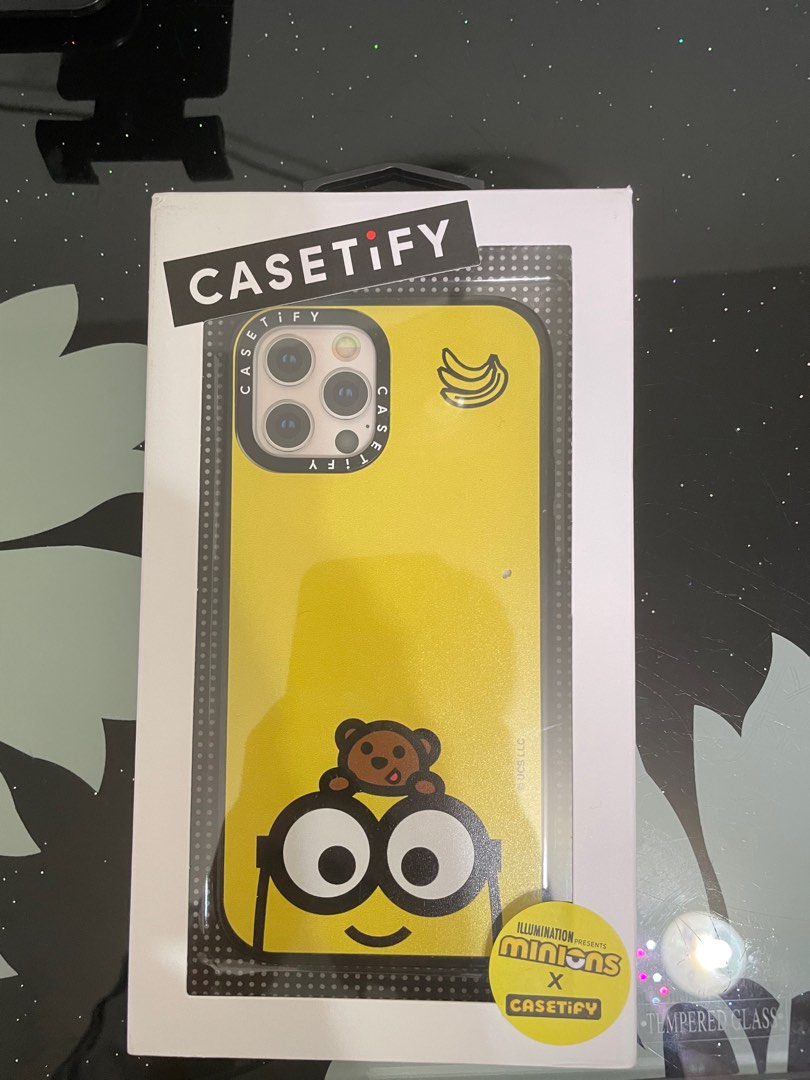 Casetify x minions iphone 12 pro, 手提電話, 電話及其他裝置配件, 手機套及手機殻 Carousell