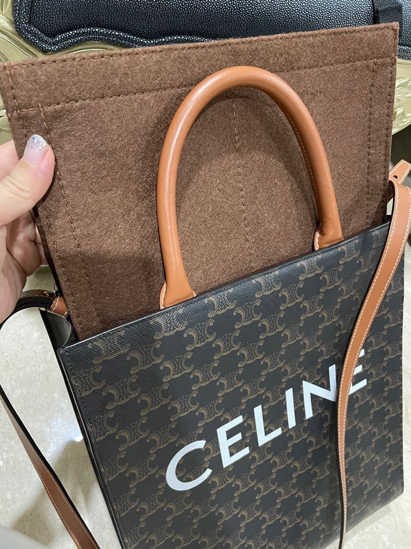 Luxxbag.sg - Celine Mini Vertical Cabas Bag in Canvas with