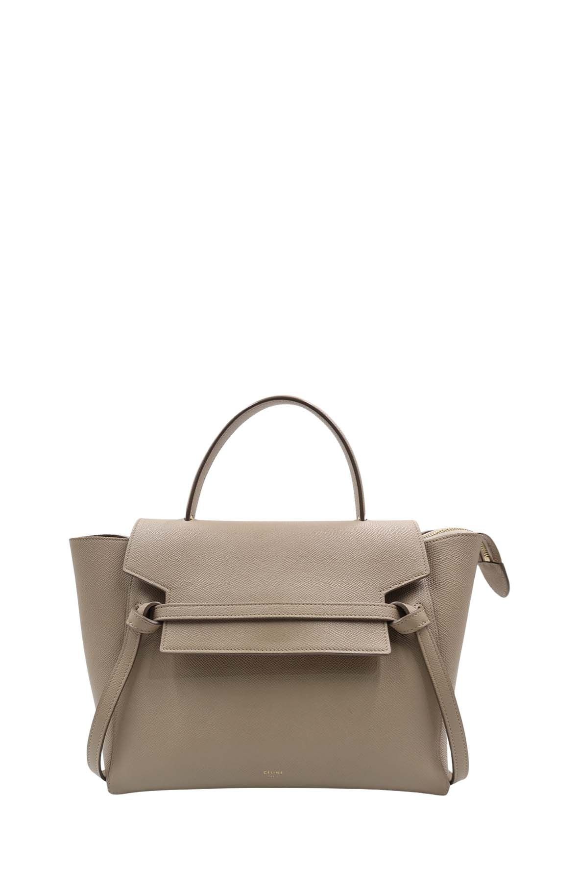 Light taupe celine belt bag Clearance