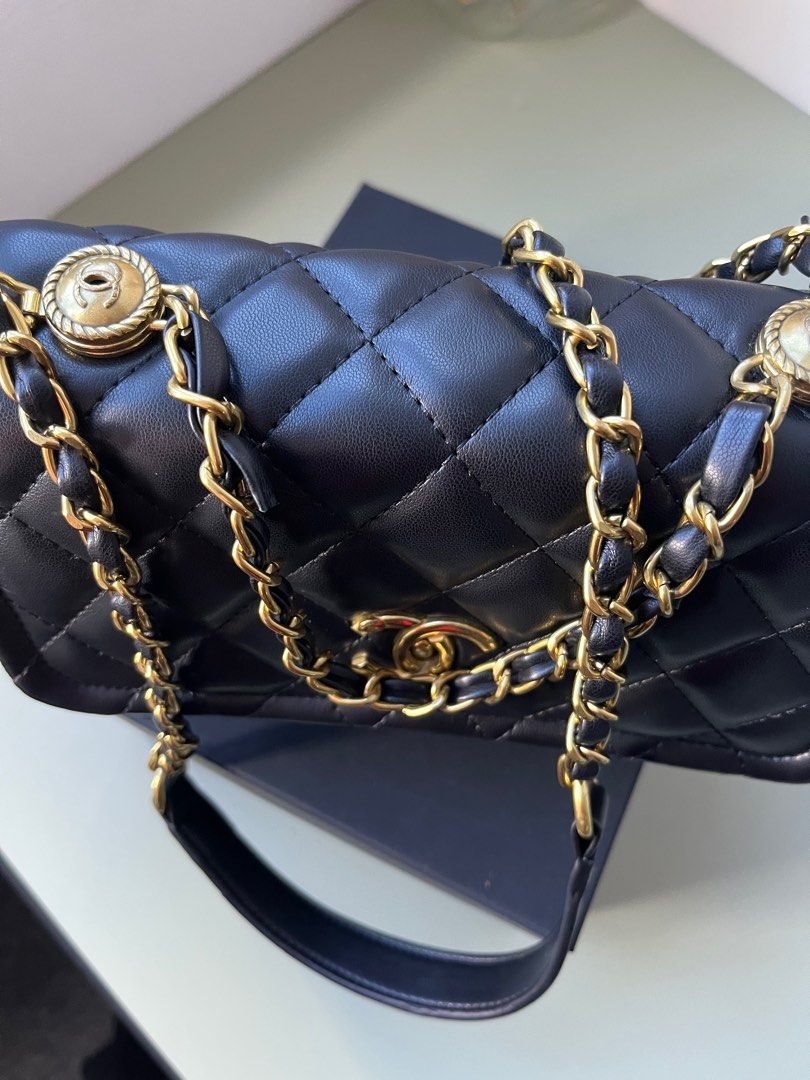 Chanel Sling Bag, Luxury, Bags & Wallets on Carousell