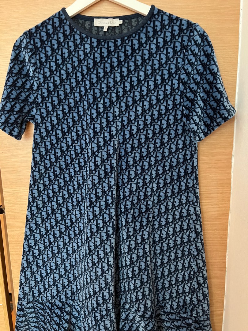 Christian Dior Kids Oblique Dress