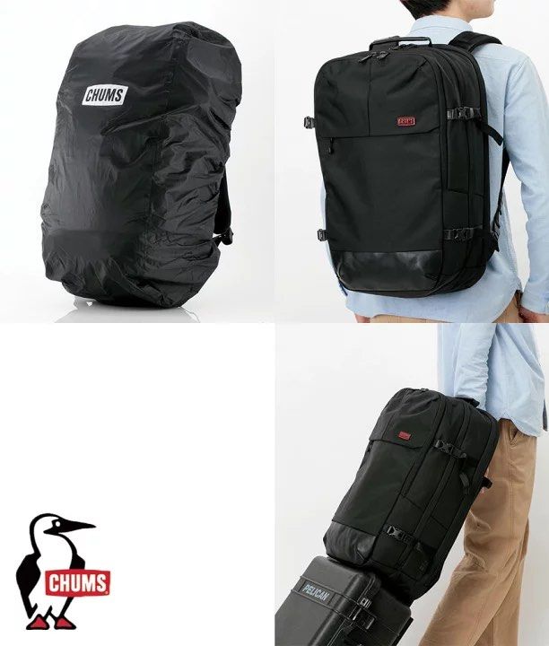 CHUMS SLC 2way Overnight Day Pack 35L 背囊CH60-3358 日本代購, 男裝