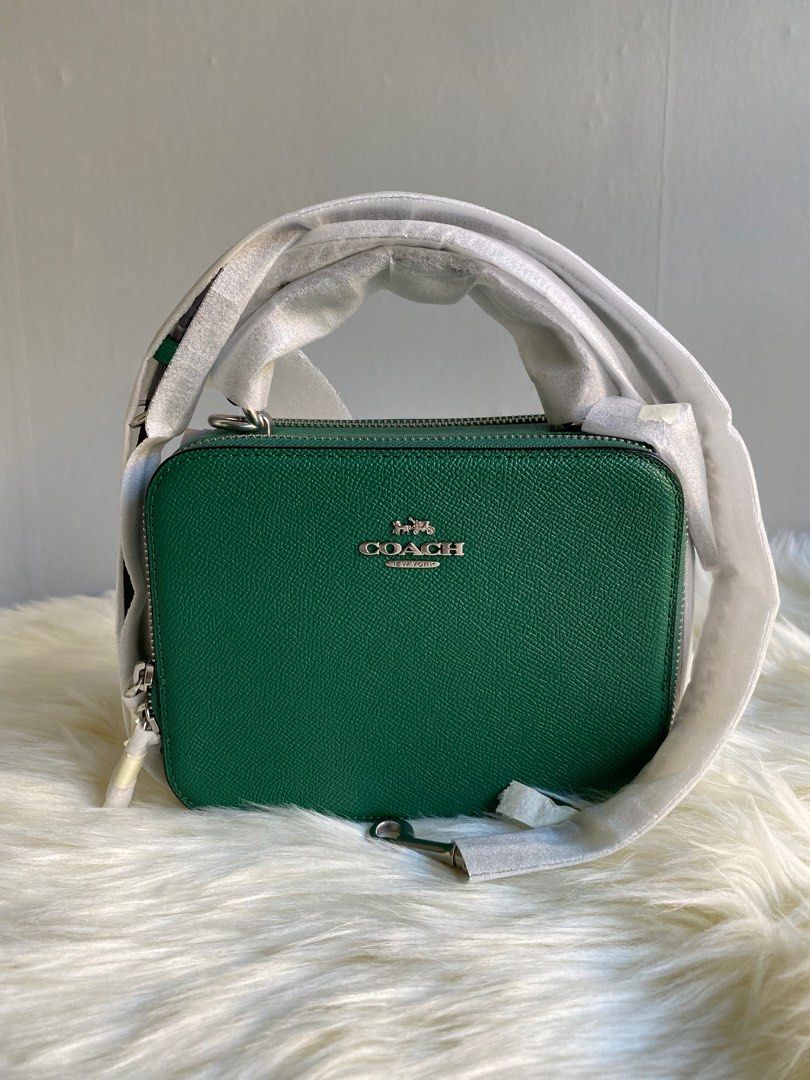 Coach Box Crossbody on Carousell