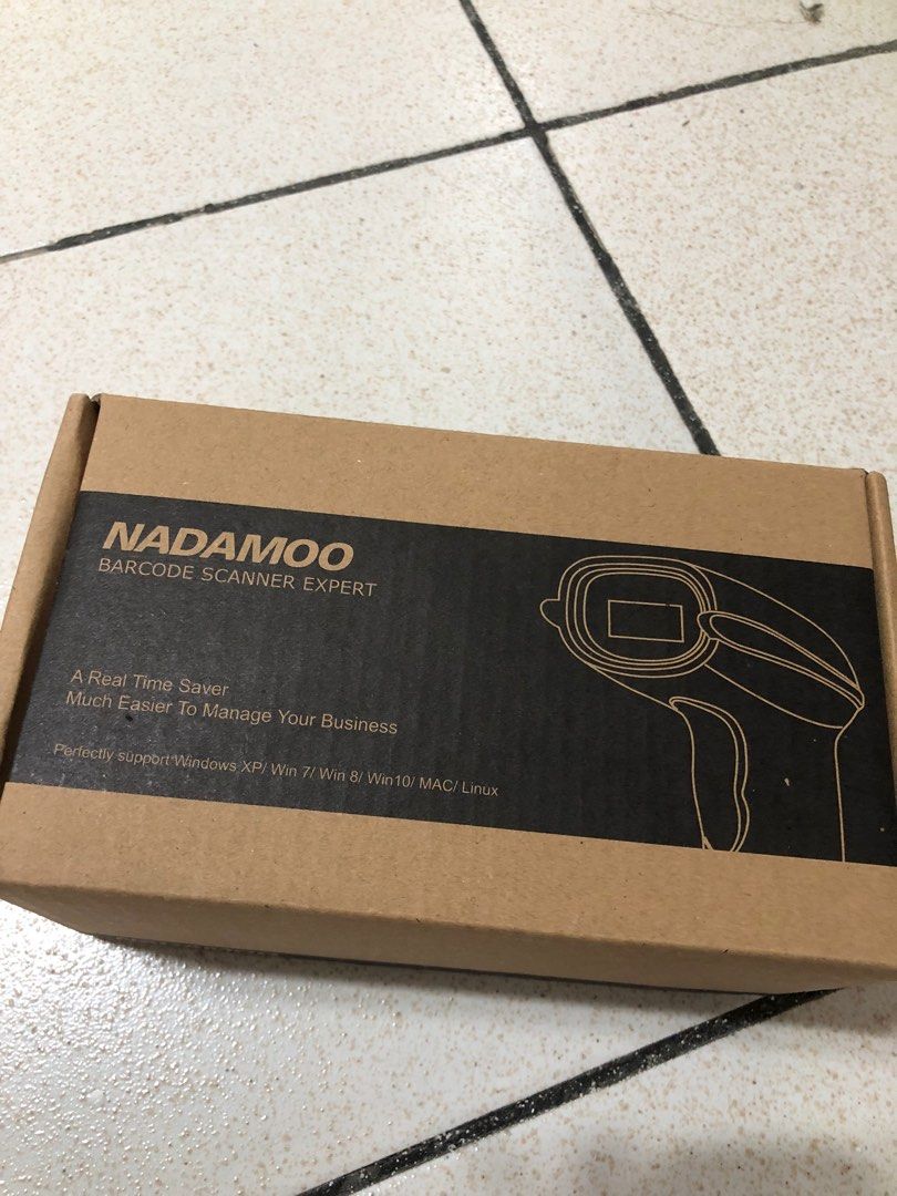  NADAMOO Wireless Barcode Scanner 328 Feet