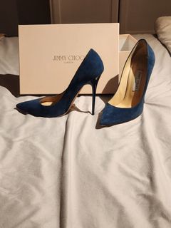 Dark Prussian Jimmy Choo Heels