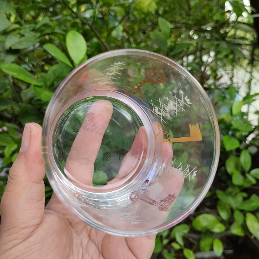 DISNEY Ichiban Kuji KINGDOM HEARTS glass Cup, Furniture & Home Living