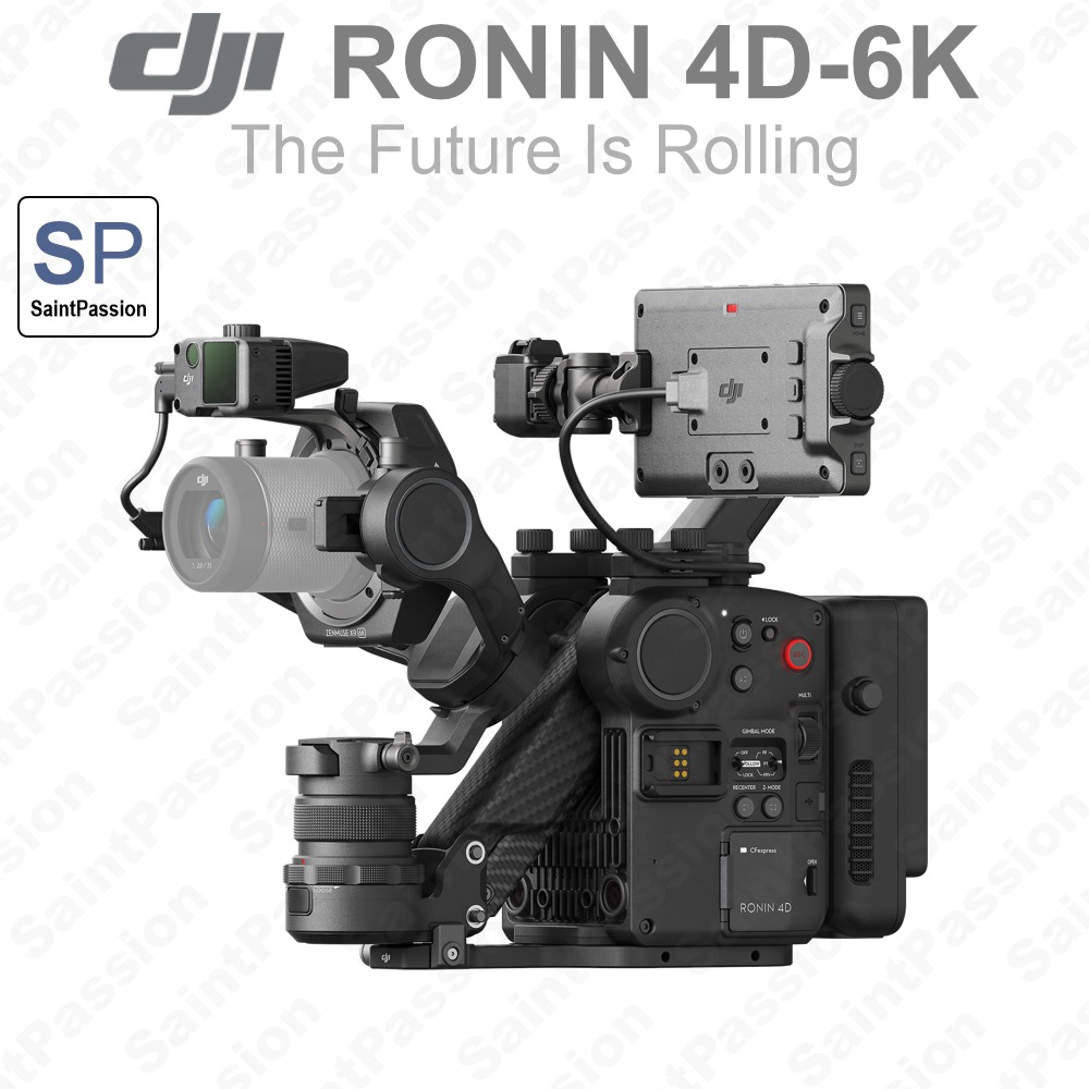 DJI Ronin 4D, FullFrame 6K/60fps 4K/120fps 4Axis Active Stabilization
