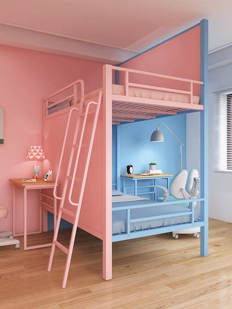 Double bed system, Furniture & Home Living, Home Improvement