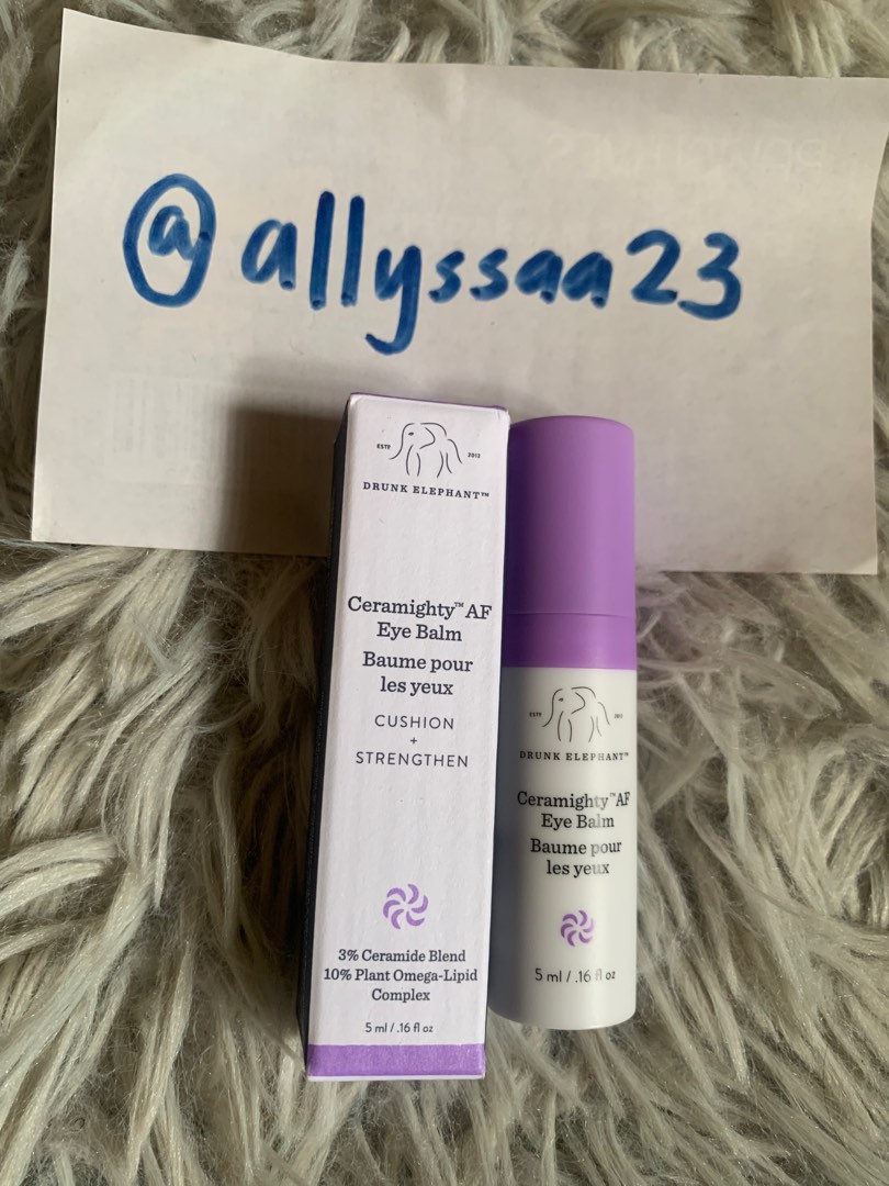 Drunk Elephant Ceramighty AF Eye Balm (5ml), Beauty & Personal Care