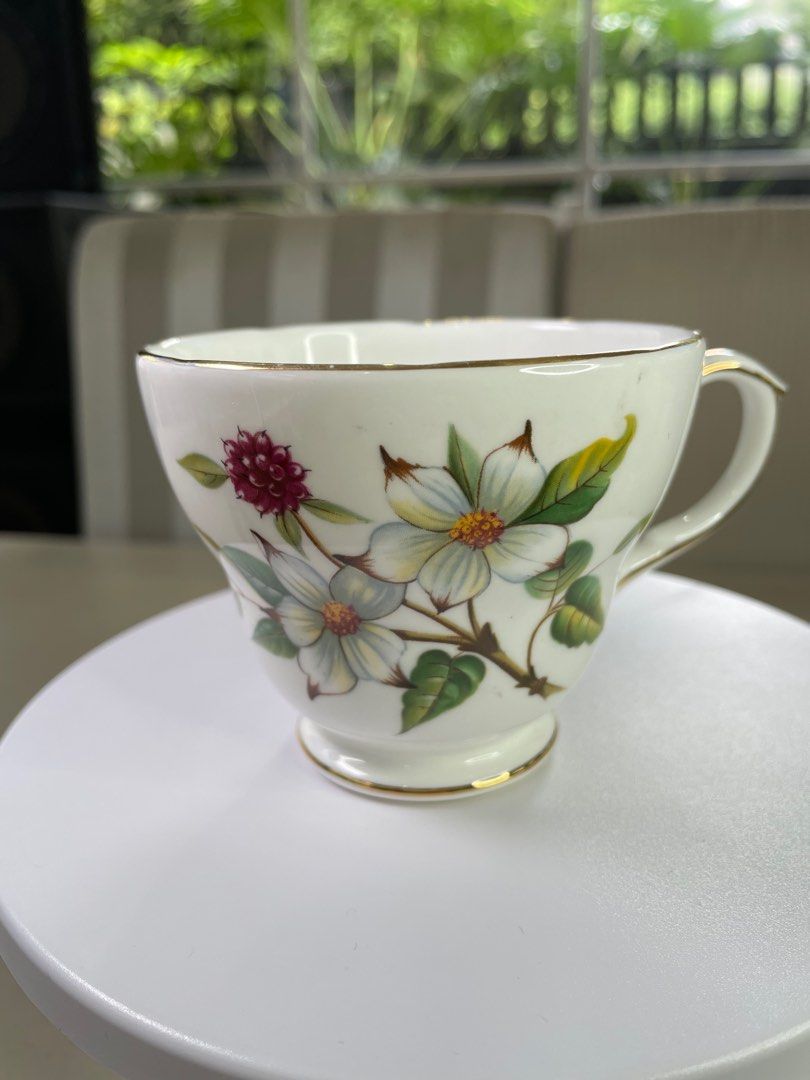 Duchess Tea Cup (Category: Coffee & Tea Tableware) located in Quezon City. Submitted by meggoquingco (Listing ID 1220375214, Image 2). Description: Brand: Duchess Made in England Size: 7.5cm x 8.5cm Mode of Payment: Gcash, Maya, BPI.