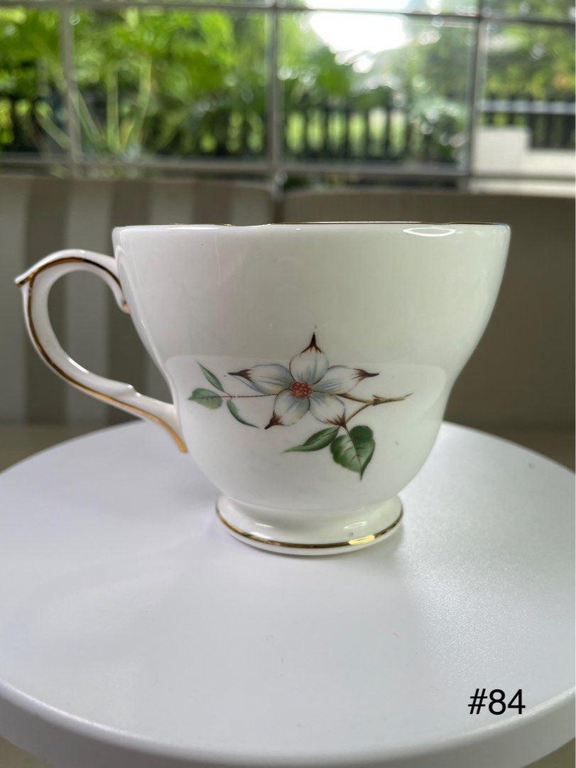 Duchess Tea Cup (Category: Coffee & Tea Tableware) located in Quezon City. Submitted by meggoquingco (Listing ID 1220375214, Image 1). Description: Brand: Duchess Made in England Size: 7.5cm x 8.5cm Mode of Payment: Gcash, Maya, BPI.