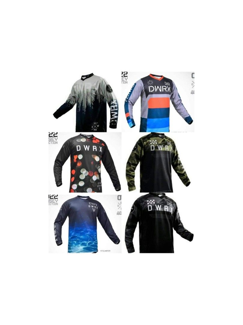 DWRX Dirtworks MTB Long Sleeve Jersey Sports Equipment Bicycles Parts Parts Accessories on Carousell