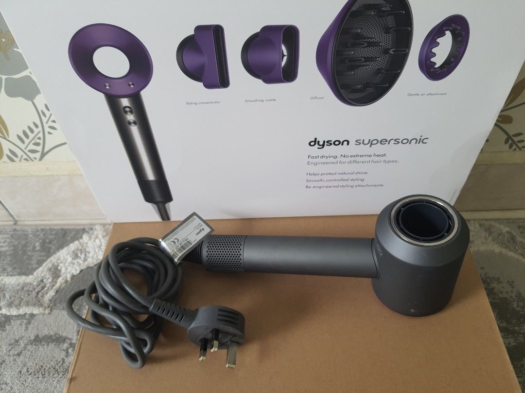 Dyson Supersonic HD03 Hair Dryer Iron (DYSON MALAYSIA PLUG ), Beauty