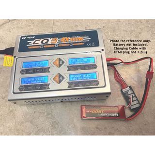 (Charge 4pcs of battery simultaneously) EV-PEAK CQ3 110-240V 4x100Watt 10Amp AC/DC Multi Charger. Code: EV-PEAK-CQ3