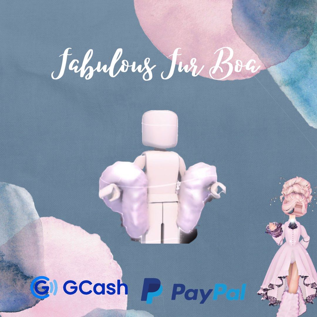 Fabulous Fur Boa [Royale High], Video Gaming, Gaming Accessories, In