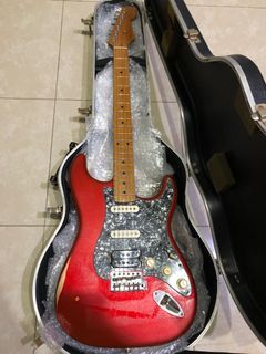 Fender MIM Road Worn partscaster guitar