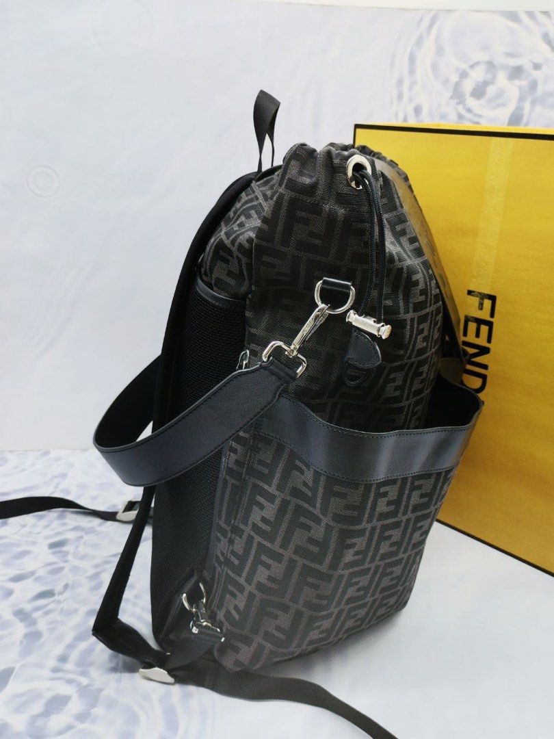 Fendi drawstring new arrivals backpack