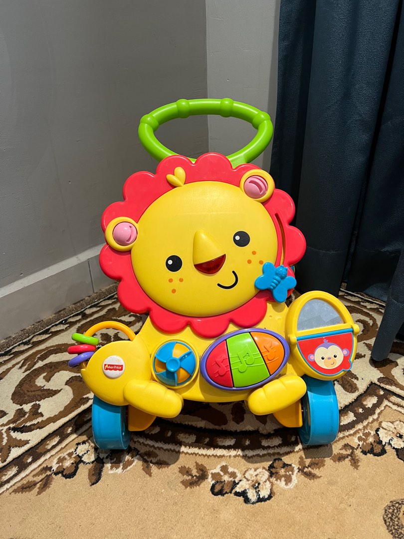 Fisher Price Lion Walker, Babies & Kids, Infant Playtime on Carousell