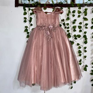 Flower Girl Dress - Blush Pink (for 5 Years Old)
