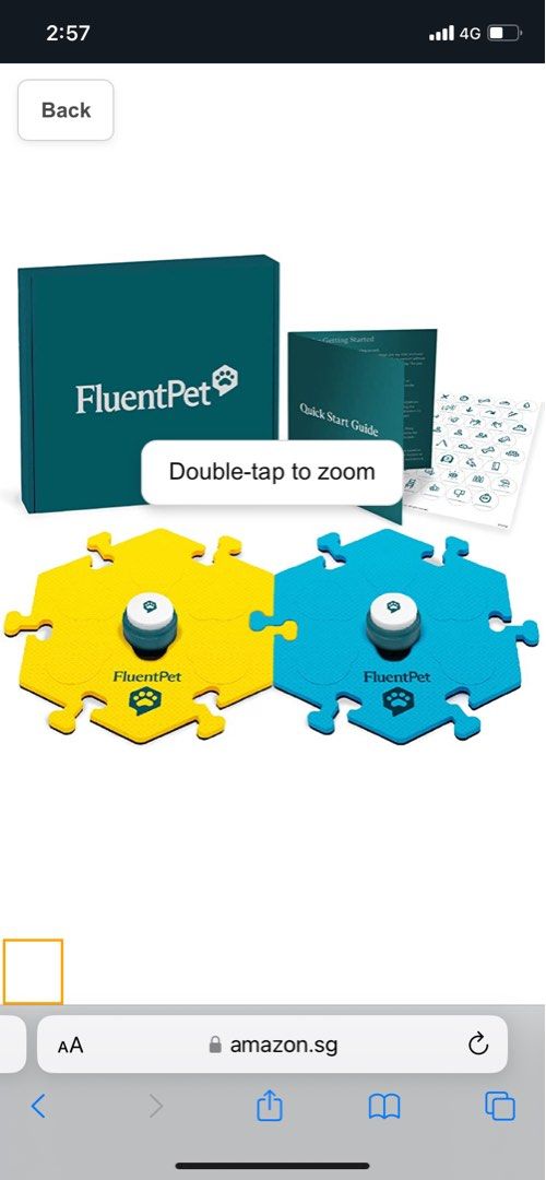 Fluentpet Get Started Kit 犬猫ペットボタン 免税品購入 その他