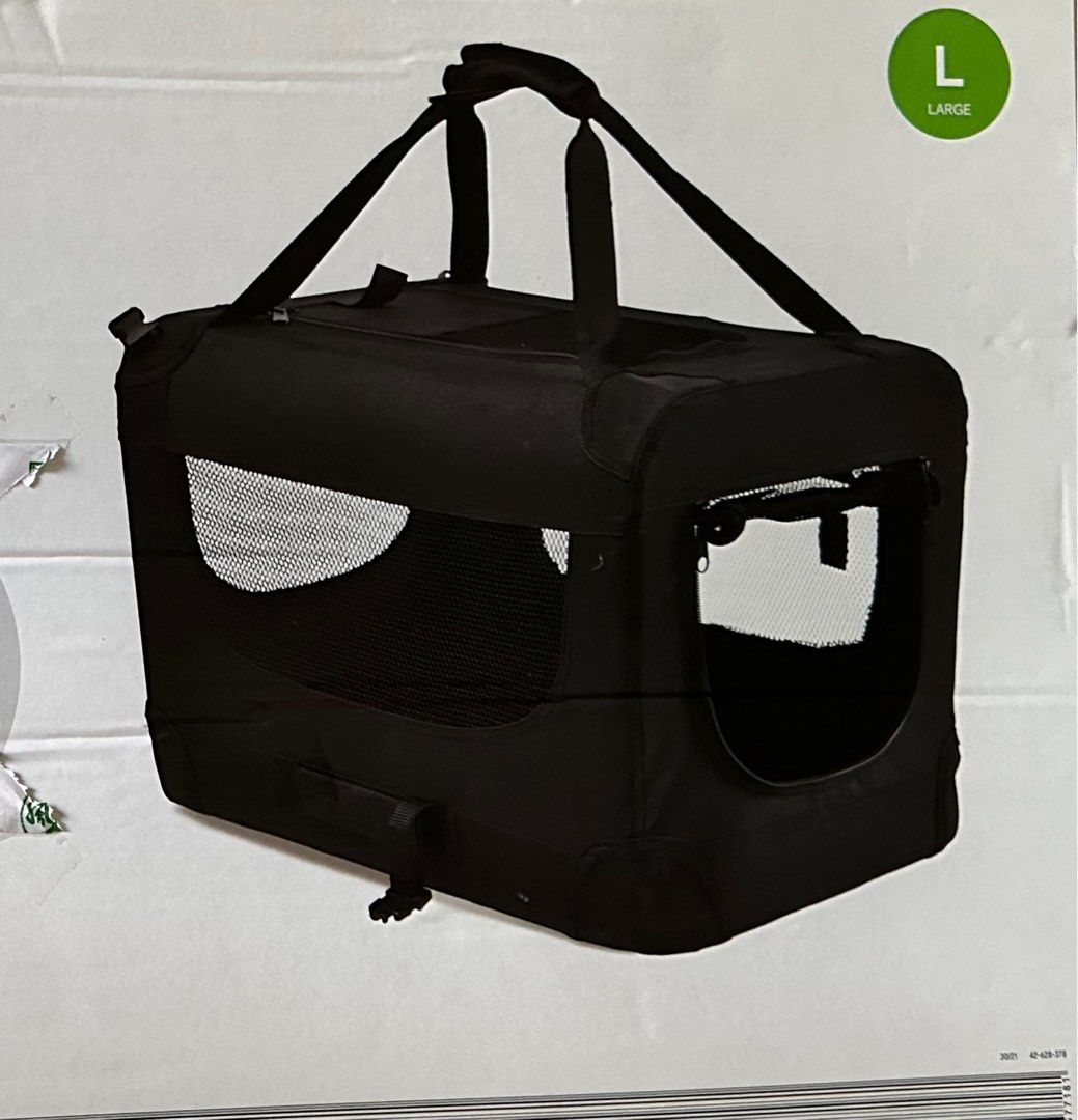 Foldable Pet Carrier Size L Pet Supplies Homes Other Pet Accessories on Carousell