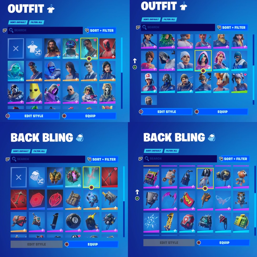 Fortnite account with travis scott skin, Video Gaming, Video Games