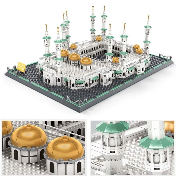 [FREE DELIVERY!] Mecca Masjid AlHaram Building Bricks / Great Mosque