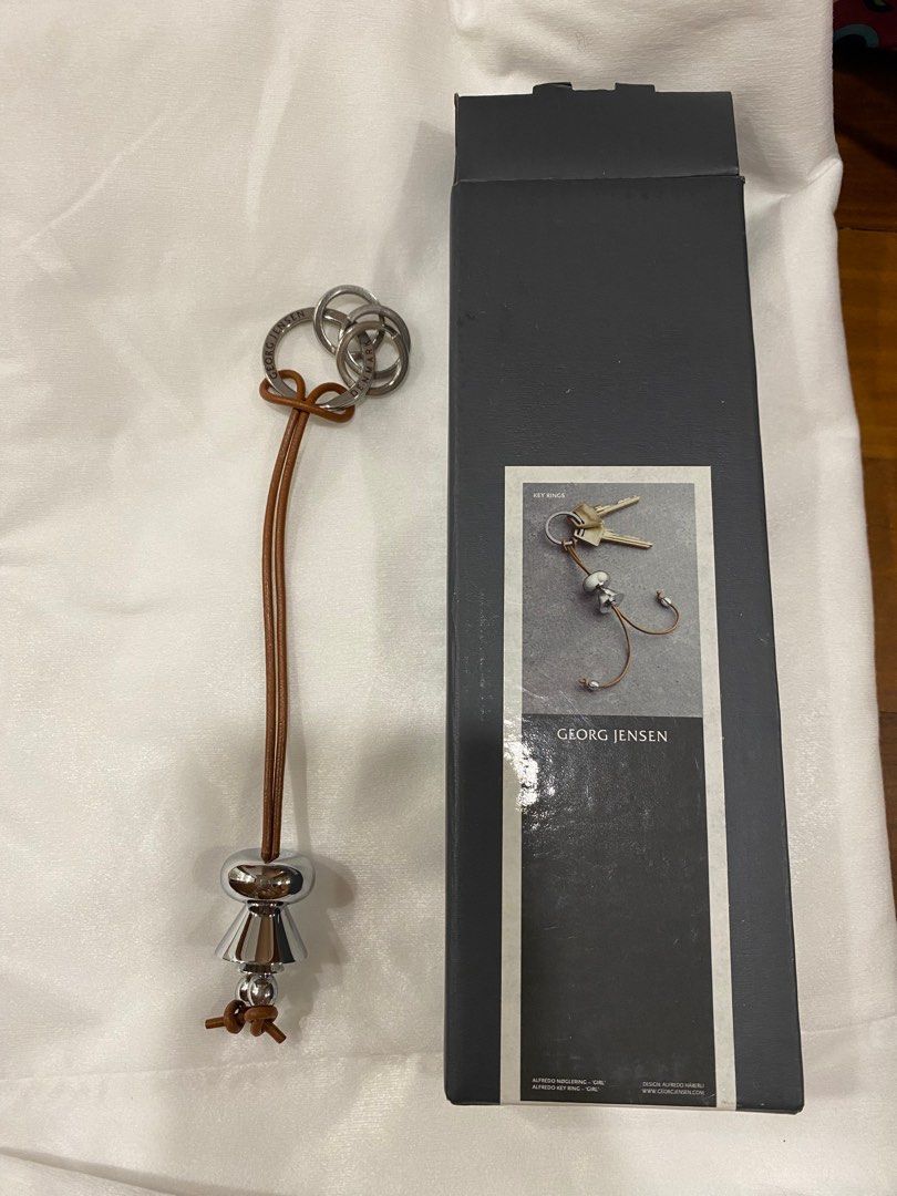 Georg Jensen bag charm or keychain