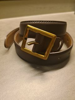 Genuine Leather Women Thin Belt Luxury Design 2.0cm Wide M Buckle