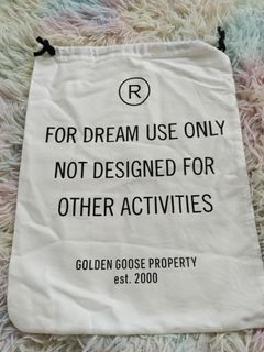 Golden goose dustbag