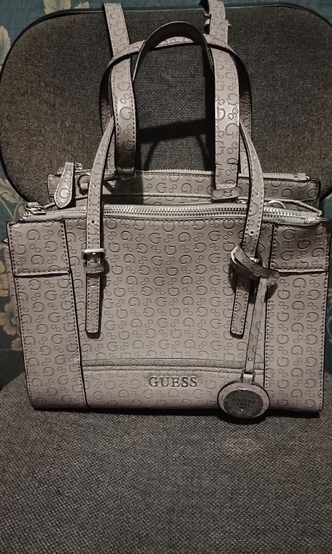 Guess Sling Bag 2 in 1 gray