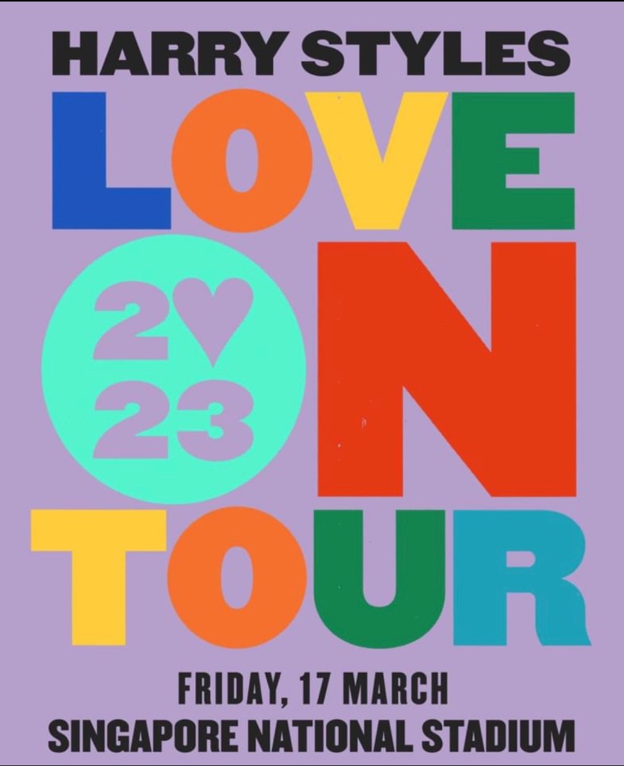 HARRY STYLES, Tickets & Vouchers, Event Tickets on Carousell