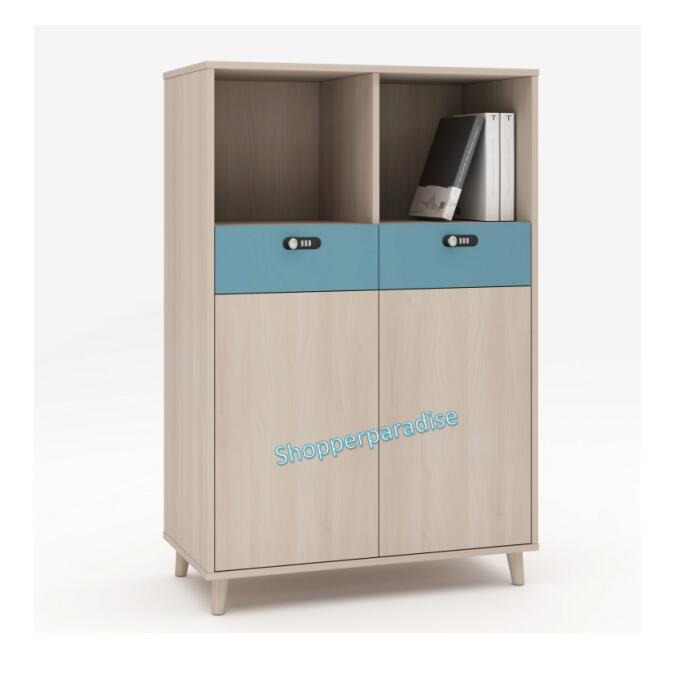 HC 013 Mid Height Office w Password Lock, Furniture & Home