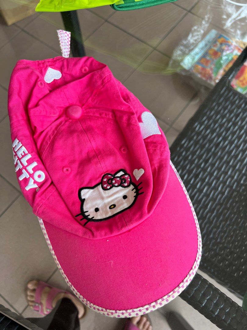Hello Kitty cap, Women's Fashion, Watches & Accessories, Hats & Beanies