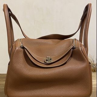 Hermes Lindy 26 Gold w/ Silver Hardware – Authenticluxurybags4sale.ph