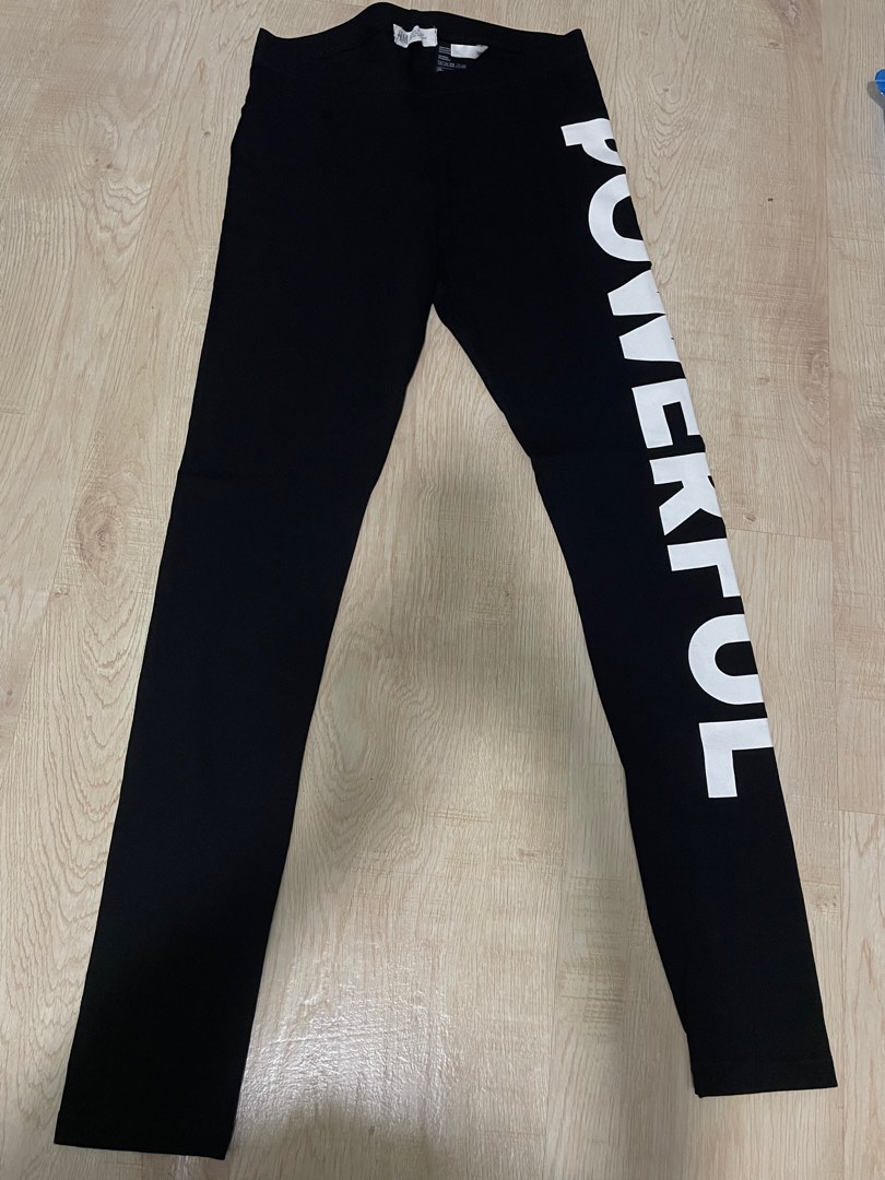 H&M leggings, Women's Fashion, Bottoms, Jeans & Leggings on Carousell