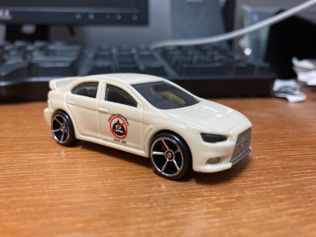 Mitsubishi lancer evolution hot wheels store