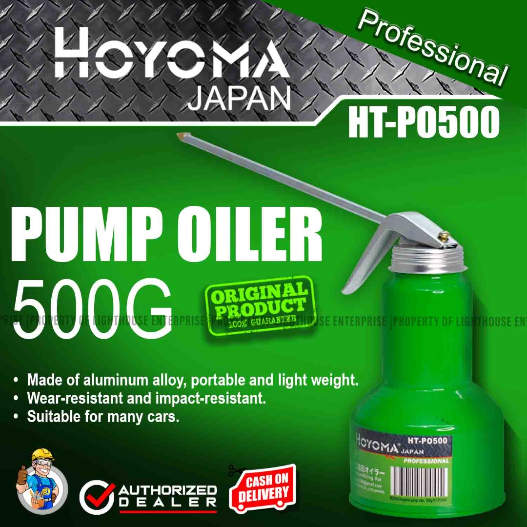 HOYOMA Japan HOYOMA Japan 500cc 500g Pump Oiler / High Pressure Pump