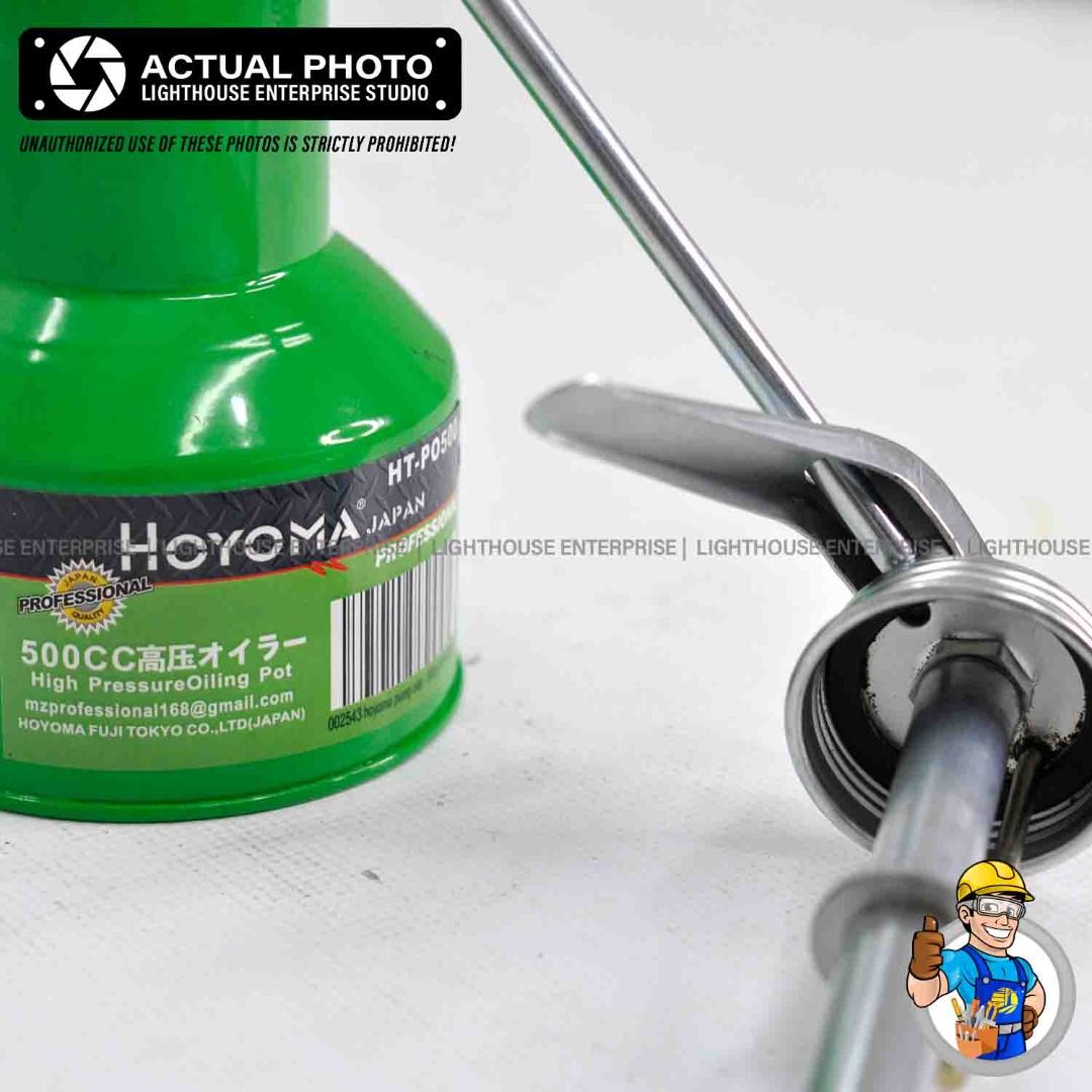 HOYOMA Japan HOYOMA Japan 500cc 500g Pump Oiler / High Pressure Pump