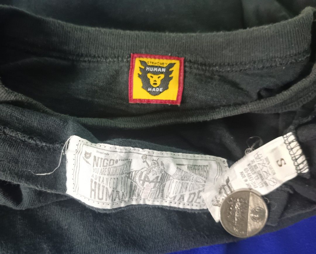 Human Made Pocket Tee "Gears for Futuristic Teenager", Men's Fashion