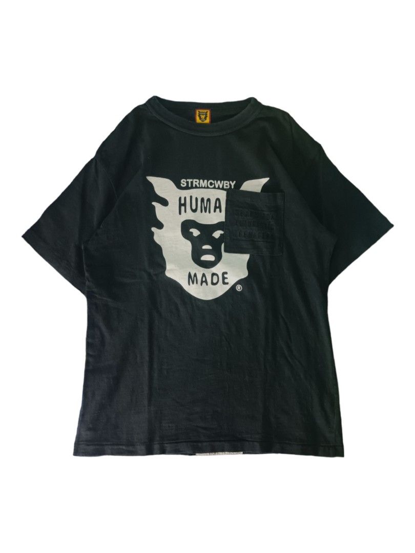 Human Made Pocket Tee "Gears for Futuristic Teenager", Men's Fashion