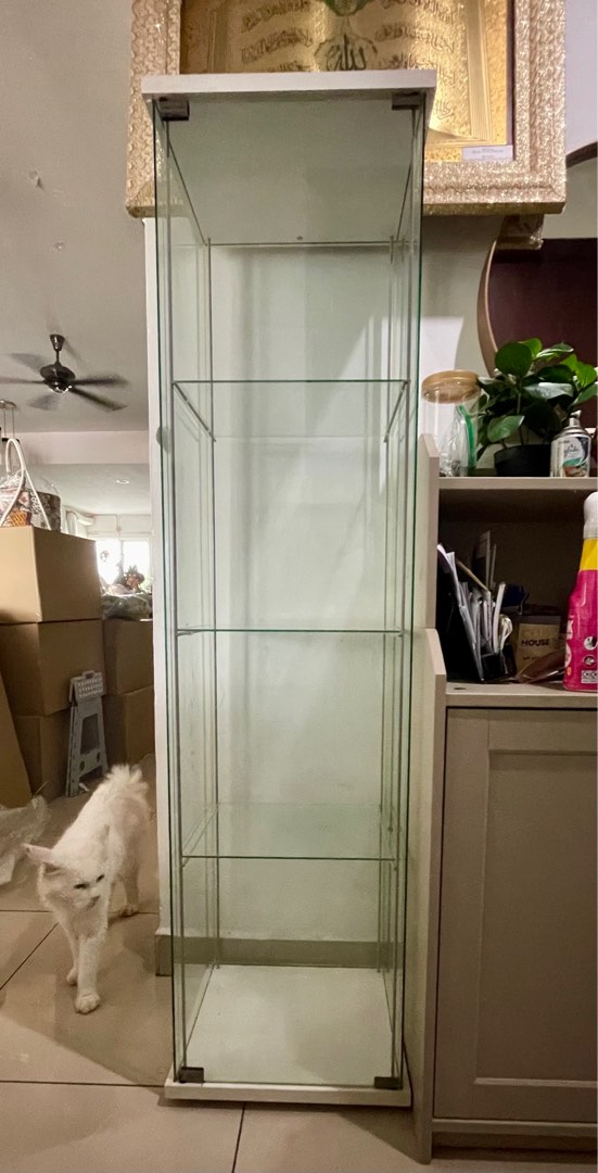 IKEA Glass Door Furniture & Home Living, Furniture, Shelves