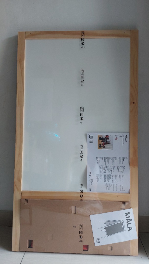 IKEA MALA WHITEBOARD/PAPAN TULIS SPIDOL & KAPUR, Desain & Kerajinan