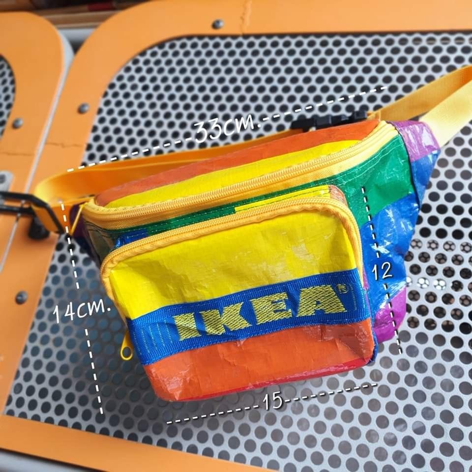 Waist hot sale bag rainbow