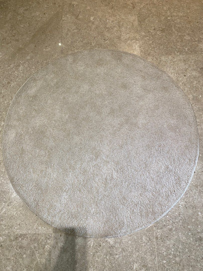 Ikea Round Carpet, Furniture & Home Living, Home Decor, Carpets, Mats & Flooring on Carousell