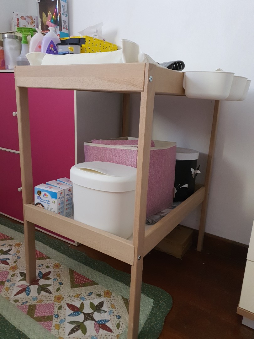 IKEA sniglar baby changing table, Babies & Kids, Baby Nursery & Kids